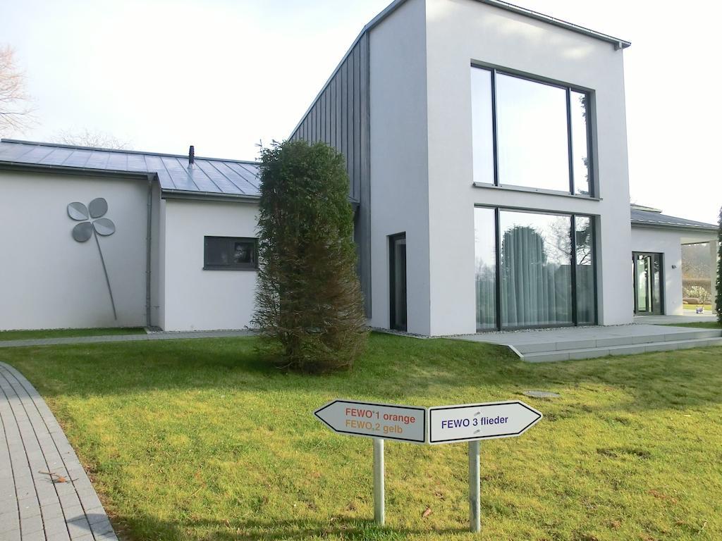 Ferienwohnung Kleeblatthaus Putbus Rügen Exterior foto